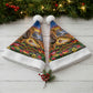 Zimbabwe Christmas Holy Family Christmas Santa Hat African Safari Wildlife Savanna Sunset Baby Jesus