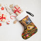Zimbabwe Christmas Holy Family Christmas Stocking African Safari Wildlife Savanna Sunset Baby Jesus