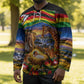 Zimbabwe Christmas Holy Family Hockey Jersey African Safari Wildlife Savanna Sunset Baby Jesus