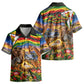 Zimbabwe Christmas Holy Family Kid Hawaiian Shirt African Safari Wildlife Savanna Sunset Baby Jesus