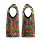 Zimbabwe Christmas Holy Family Christmas Knitted V-Neck Vest African Safari Wildlife Savanna Sunset Baby Jesus