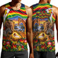 Zimbabwe Christmas Holy Family Men Tank Top African Safari Wildlife Savanna Sunset Baby Jesus