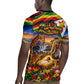 Zimbabwe Christmas Holy Family Rugby Jersey African Safari Wildlife Savanna Sunset Baby Jesus
