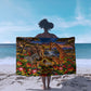 Zimbabwe Christmas Holy Family Sarong African Safari Wildlife Savanna Sunset Baby Jesus
