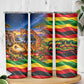 Zimbabwe Christmas Holy Family Skinny Tumbler African Safari Wildlife Savanna Sunset Baby Jesus