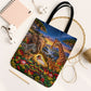 Zimbabwe Christmas Holy Family Tote Bag African Safari Wildlife Savanna Sunset Baby Jesus