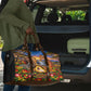 Zimbabwe Christmas Holy Family Travel Bag African Safari Wildlife Savanna Sunset Baby Jesus