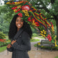 Zimbabwe Christmas Holy Family Umbrella African Safari Wildlife Savanna Sunset Baby Jesus