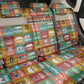 Everyday Genius Powered by Black Minds Back Car Seat Cover with Colorful Invention Icons Pattern - African Pride