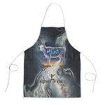 Hesat Celestial Cow Egyptian Apron with Mythic Sky Motif in Cosmic Theme
