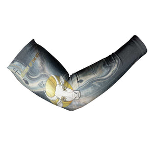 Hesat Celestial Cow Egyptian Arm Sleeves with Mythic Sky Motif in Cosmic Theme