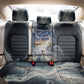 Hesat Celestial Cow Egyptian Back Car Seat Cover with Mythic Sky Motif in Cosmic Theme