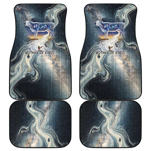 Hesat Celestial Cow Egyptian Car Mats with Mythic Sky Motif in Cosmic Theme