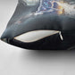 Hesat Celestial Cow Egyptian Pillow Cover with Mythic Sky Motif in Cosmic Theme