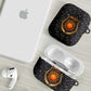 Hesat Solar Horn Symbol AirPods Case Egyptian Cosmic Cow in Starry Milky Way