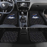 Hesat Solar Horn Symbol Car Mats Egyptian Cosmic Cow in Starry Milky Way