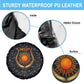 Hesat Solar Horn Symbol Spare Tire Cover Egyptian Cosmic Cow in Starry Milky Way