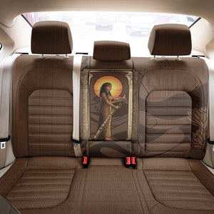 Imenet Sunlit Temple Columns Back Car Seat Cover with Ancient Egyptian Offering Scene