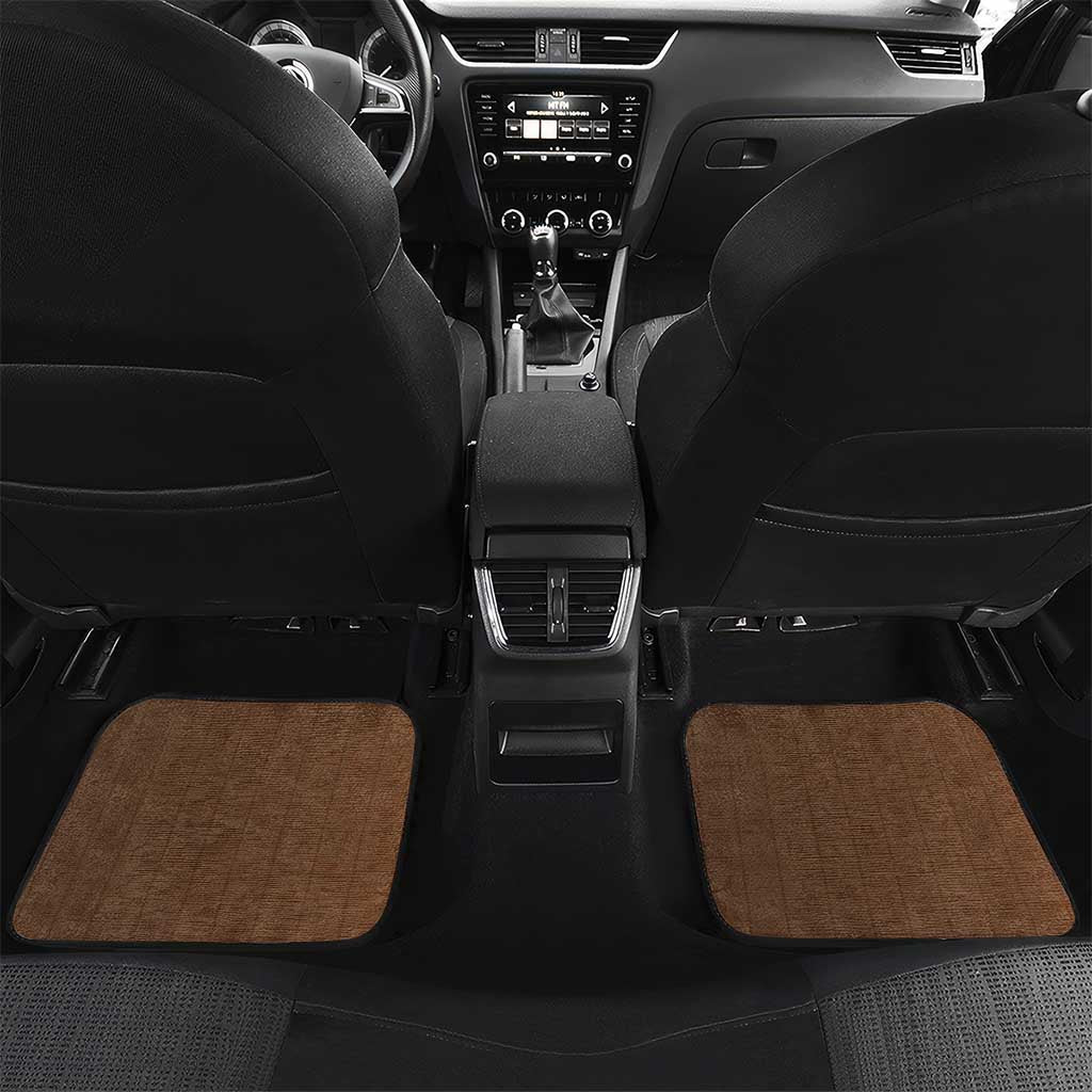 Imenet Sunlit Temple Columns Car Mats with Ancient Egyptian Offering Scene