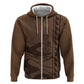 Imenet Sunlit Temple Columns Hoodie with Ancient Egyptian Offering Scene