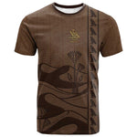 Imenet Sunlit Temple Columns T shirt with Ancient Egyptian Offering Scene