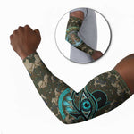 Imentet Egyptian Arm Sleeves with Eye of Horus and Eternal Tree in Afterlife