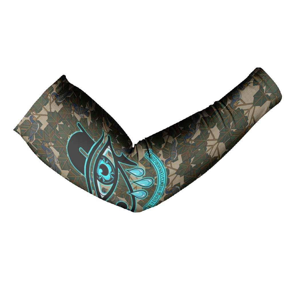 Imentet Egyptian Arm Sleeves with Eye of Horus and Eternal Tree in Afterlife