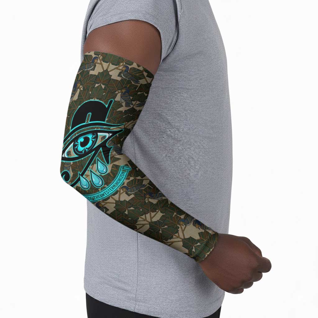 Imentet Egyptian Arm Sleeves with Eye of Horus and Eternal Tree in Afterlife