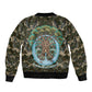 Imentet Egyptian Bomber Jacket with Eye of Horus and Eternal Tree in Afterlife