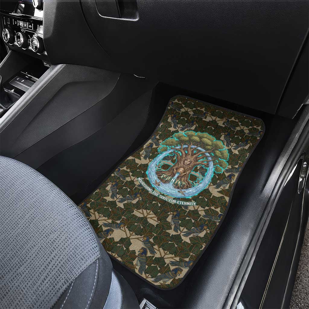 Imentet Egyptian Car Mats with Eye of Horus and Eternal Tree in Afterlife