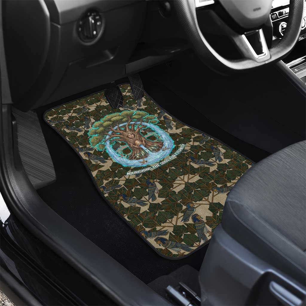 Imentet Egyptian Car Mats with Eye of Horus and Eternal Tree in Afterlife