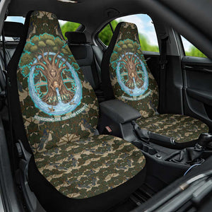 Imentet Egyptian Car Seat Cover with Eye of Horus and Eternal Tree in Afterlife