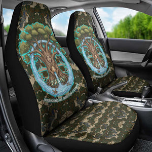 Imentet Egyptian Car Seat Cover with Eye of Horus and Eternal Tree in Afterlife