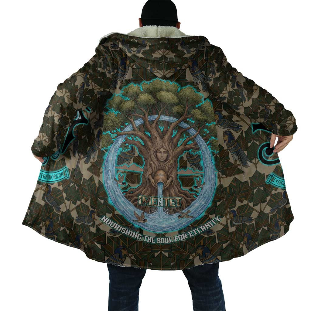 Imentet Egyptian Cloak with Eye of Horus and Eternal Tree in Afterlife