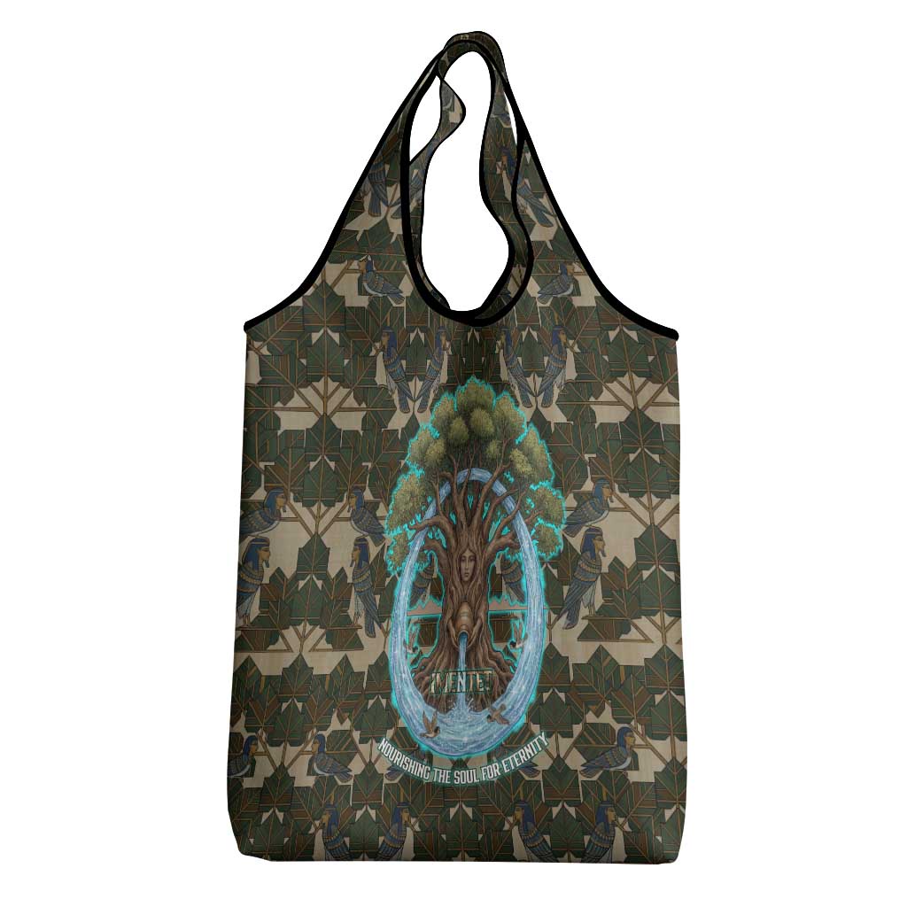 Imentet Egyptian Grocery Bag with Eye of Horus and Eternal Tree in Afterlife