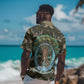 Imentet Egyptian Hawaiian Shirt with Eye of Horus and Eternal Tree in Afterlife