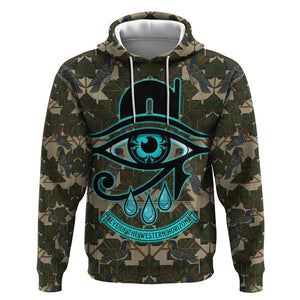 Imentet Egyptian Hoodie with Eye of Horus and Eternal Tree in Afterlife