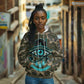 Imentet Egyptian Hoodie with Eye of Horus and Eternal Tree in Afterlife