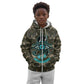Imentet Egyptian Kid Hoodie with Eye of Horus and Eternal Tree in Afterlife