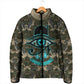 Imentet Egyptian Padded Jacket with Eye of Horus and Eternal Tree in Afterlife