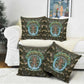 Imentet Egyptian Pillow Cover with Eye of Horus and Eternal Tree in Afterlife