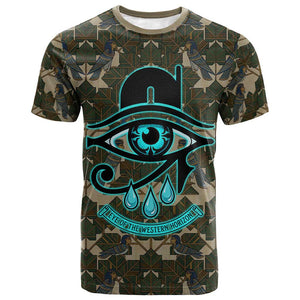 Imentet Egyptian T shirt with Eye of Horus and Eternal Tree in Afterlife