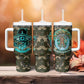 Imentet Egyptian Tumbler With Handle with Eye of Horus and Eternal Tree in Afterlife