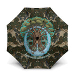 Imentet Egyptian Umbrella with Eye of Horus and Eternal Tree in Afterlife