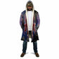 Isis Ankh Symbol Cloak with Celestial Wings in Ancient Egyptian Cosmic