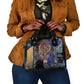 Isis Ankh Symbol Shoulder Handbag with Celestial Wings in Ancient Egyptian Cosmic