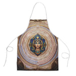 Isis Apron with Falcon Symbol and Sacred Geometry in Egyptian