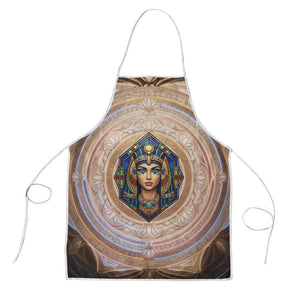 Isis Apron with Falcon Symbol and Sacred Geometry in Egyptian