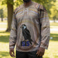 Isis Hockey Jersey with Falcon Symbol and Sacred Geometry in Egyptian