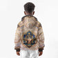 Isis Kid Hoodie with Falcon Symbol and Sacred Geometry in Egyptian
